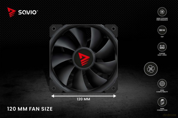 Chłodzenie procesora CPU Vortex X2