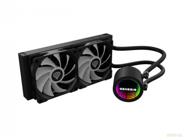 Chłodzenie wodne HYDRIA GENESIS 240 ARGB czarne