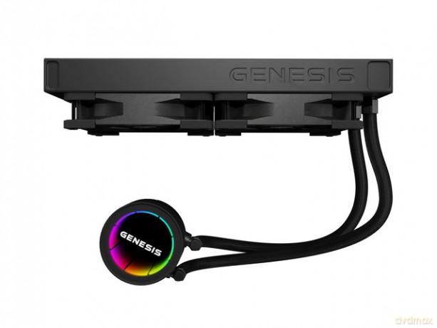Chłodzenie wodne HYDRIA GENESIS 240 ARGB czarne