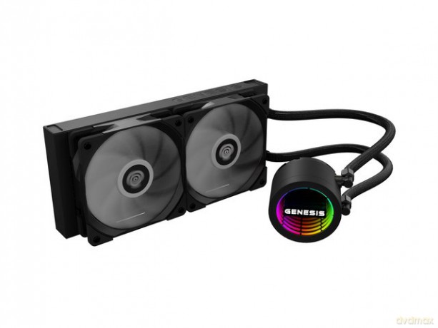 Chłodzenie wodne HYDRIA GENESIS 240 ARGB czarne