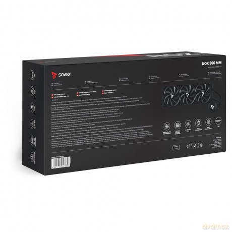 Chłodzenie wodne NOX 360 mm