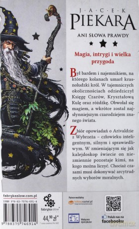Ani słowa prawdy (czarodziej) - Jacek Piekara [KSIĄŻKA]