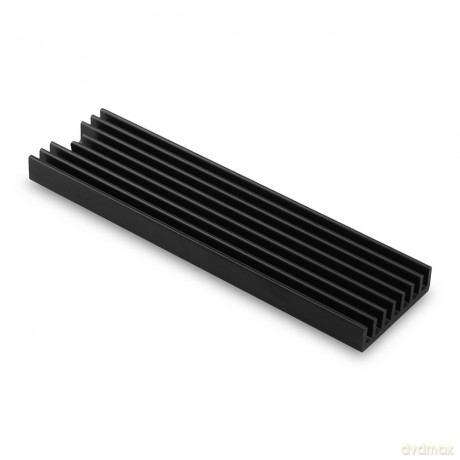 CLR-M2L6 Chłodnica aluminiowa pasywna do dysku M.2 SSD, ALU korpus silikonowe podkładki termiczne, wysokość 6mm
