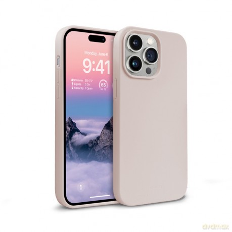 Color Cover Magnetic Etui iPhone 14 Pro Piaskowy róż