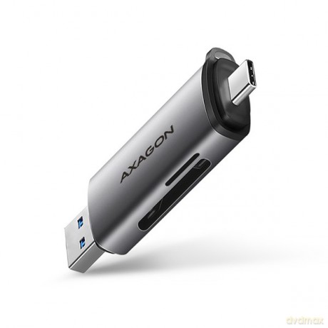 CRE-SAC Czytnik kart zewnętrzny USB3.2 Gen 1 Type-C + Type-A SD/microSD