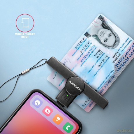 CRE-SMPC Czytnik kart identyfikacyjnych PocketReader USB-C