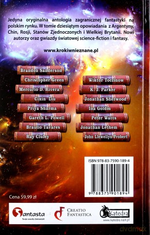 Kroki w nieznane almanach fantastyki tom 10 wyd. 2014 tw [KSIĄŻKA]