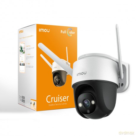 Cruiser 4MP IPC-S42FP Kamera z kolorowym obrazem w nocy 4Mpx (2560 x 1440) obrót w poziomie 355°, w pionie 0°~ 90°
