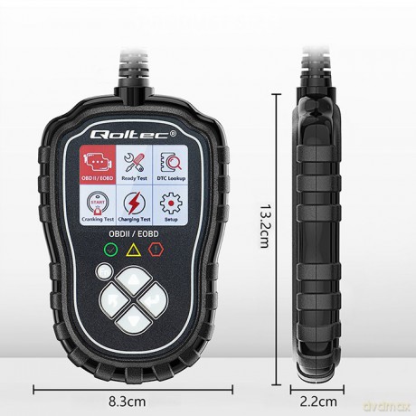 Cyfrowy Tester diagnostyczny ProLine | OBDII EOBD | 8V-25V | DualSystem