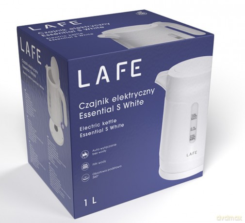 Czajnik elektryczny 1L Essential S White
