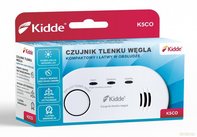 Czujnik czadu KIDDE K5CO