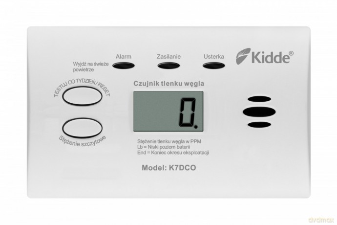 Czujnik czadu z wyświetlaczem K7DCO