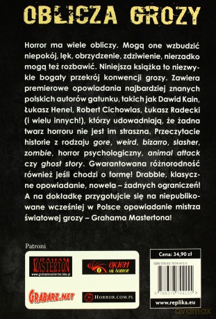 Oblicza grozy [KSIĄŻKA]