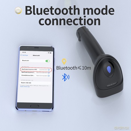 Czytnik kodów kreskowych i QR | 1D 2D | USB | Bluetooth