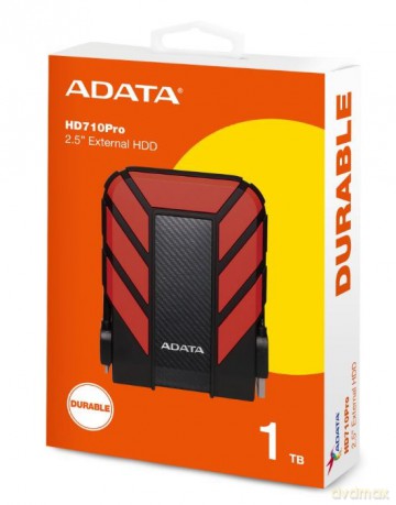 DashDrive Durable HD710 1TB 2.5'' USB3.1 Czerwony