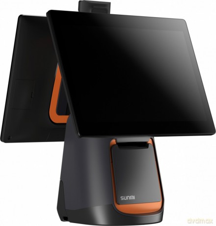 Desktop POS T2s, Android 9, 15.6+10 cali, 4/64GB, 80mm, WiFi