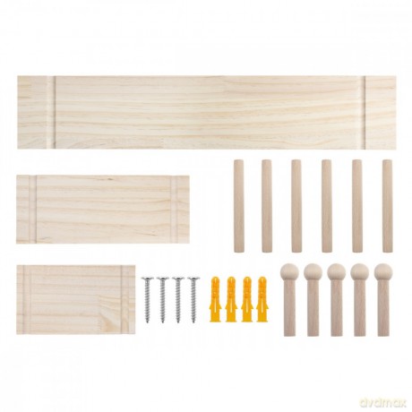 Drewniana tablica organizer MC-131 WD