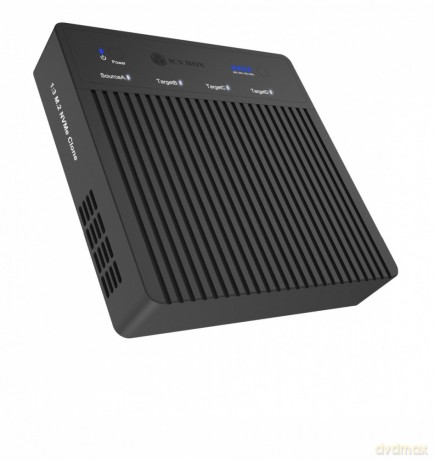 Duplicator (klonowanie 1:3) dla NVMe M.2 SSD IB-4013MCL-C4 4-Bay USB4