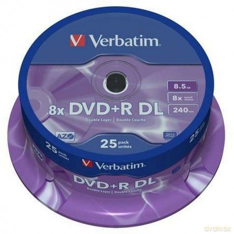 DVD+R 8x 8.5GB 25P CB Double Layer 43757