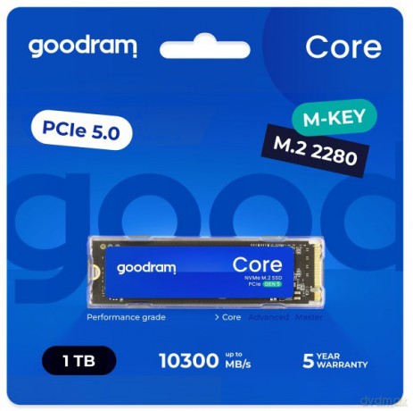Dysk SSD Core 1TB Gen5 2280 10200/8400MB/s