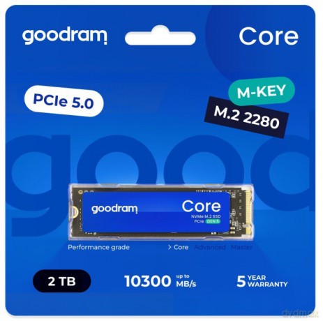 Dysk SSD Core 2TB Gen5 2280 10300/8700MB/s