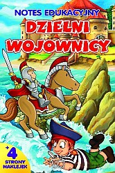 Dzielni wojownicy notes edukacyjny [KSIĄŻKA]