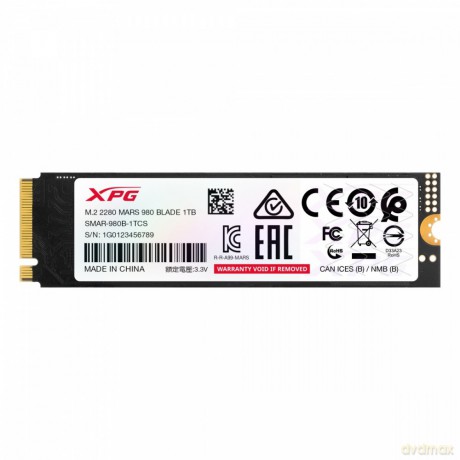 Dysk SSD XPG MARS 980 BLADE 1TB PCIe 5x4 14/10 GB/s M2