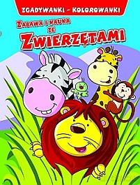 Zabawa i nauka ze zwierzątkami - Praca Zbiorowa [KSIĄŻKA]