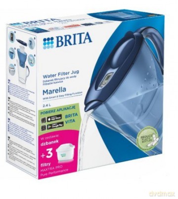 Dzbanek filtrujący Marella 2.4l + 3 wkłady Pure Performance