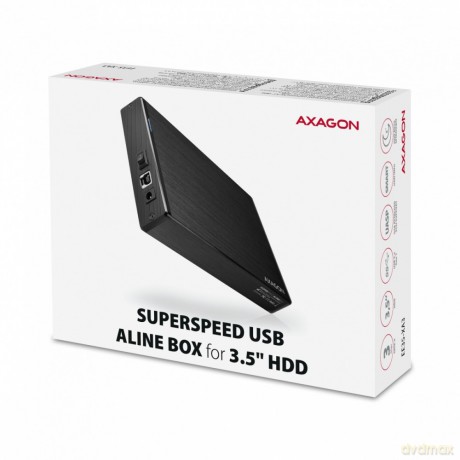 EE35-XA3 Obudowa zewnętrzna aluminiowa, USB 3.2 Gen 1 SATA 3G 3.5"