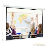 Ekran elektryczny Wall Electric 200 (4:3, 205x158cm, czarny top i ramki, Matt White)