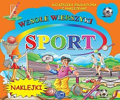 Sport wesołe wierszyki z naklejkami - Krystyna Pawliszak [KSIĄŻKA]