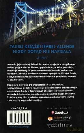 Ripper gra o życie - Isabel Allende [KSIĄŻKA]