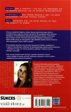 Oczy szeroko otwarte tw - Noreena Hertz [KSIĄŻKA]