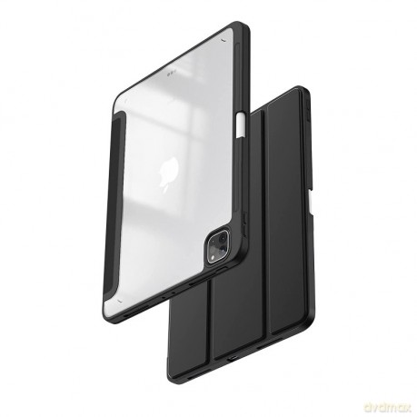 Etui PrimeFolio do iPad Air 11 M3 (2025) iPad Air 11 M2 (2024) iPad Air 10.9 (5-4 gen.) iPad Pro 11 (2022-2021) czarne/przezroczyste
