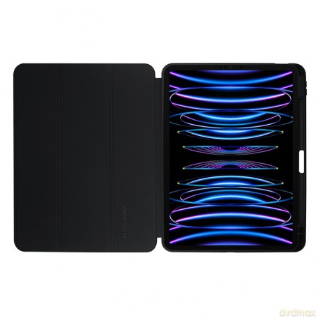 Etui PrimeFolio do iPad Air 11 M3 (2025) iPad Air 11 M2 (2024) iPad Air 10.9 (5-4 gen.) iPad Pro 11 (2022-2021) czarne/przezroczyste