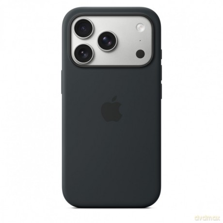 Etui silikonowe z MagSafe do iPhonea 17 Pro - czarne