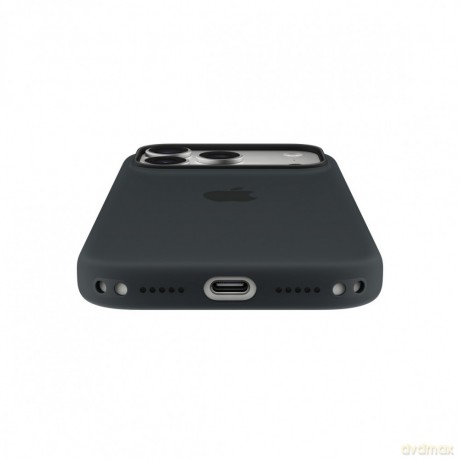 Etui silikonowe z MagSafe do iPhonea 17 Pro - czarne