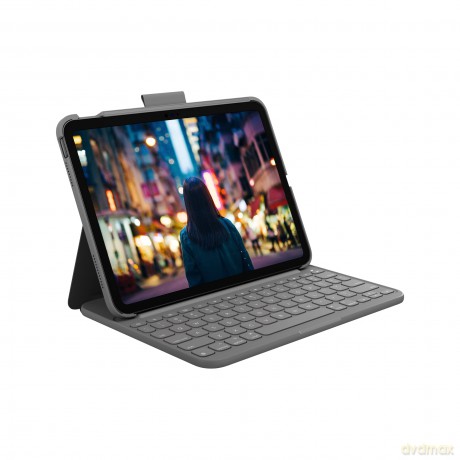Etui z klawiaturą Slim Folio do iPada 10-tej generacji US szare