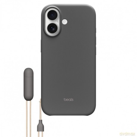 Etui z podpórką Beats Kickstand zgodne z MagSafe i panelem Sterowanie aparatem do iPhonea 17 - szafirowy szary