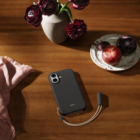 Etui z podpórką Beats Kickstand zgodne z MagSafe i panelem Sterowanie aparatem do iPhonea 17 - szafirowy szary
