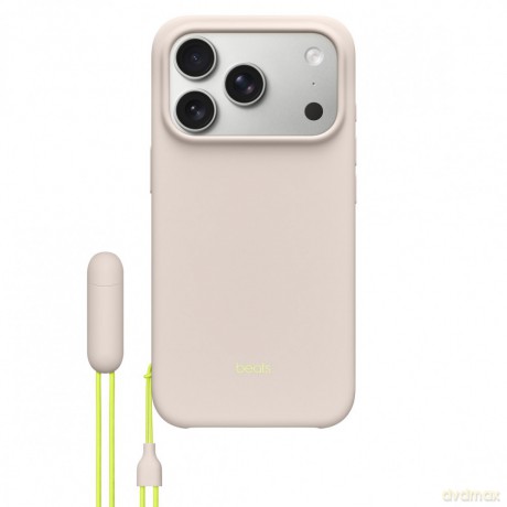 Etui z podpórką Beats Kickstand zgodne z MagSafe i panelem Sterowanie aparatem do iPhonea 17 Pro - boksytowy beżowy