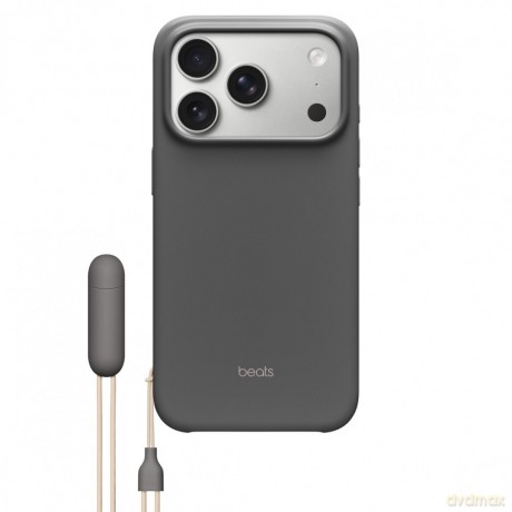 Etui z podpórką Beats Kickstand zgodne z MagSafe i panelem Sterowanie aparatem do iPhonea 17 Pro - szafirowy szary