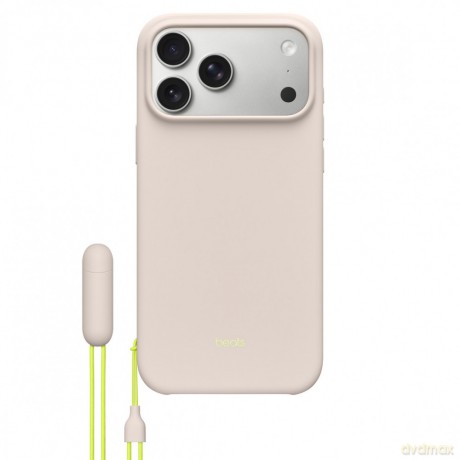 Etui z podpórką Beats Kickstand zgodne z MagSafe i panelem Sterowanie aparatem do iPhonea 17 Pro Max - boksytowy beżowy