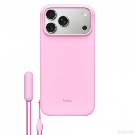 Etui z podpórką Beats Kickstand zgodne z MagSafe i panelem Sterowanie aparatem do iPhonea 17 Pro Max - opalowy różowy