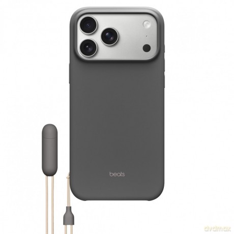 Etui z podpórką Beats Kickstand zgodne z MagSafe i panelem Sterowanie aparatem do iPhonea 17 Pro Max - szafirowy szary