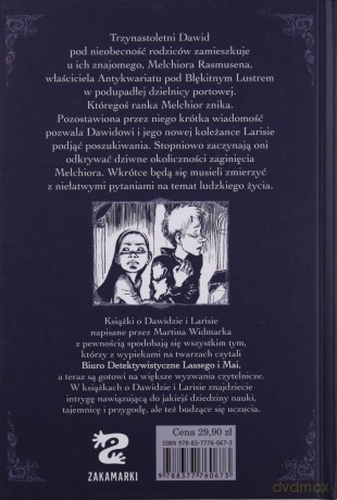 Antykwariat pod błękitnym lustrem tw - Martin Widmark [KSIĄŻKA]