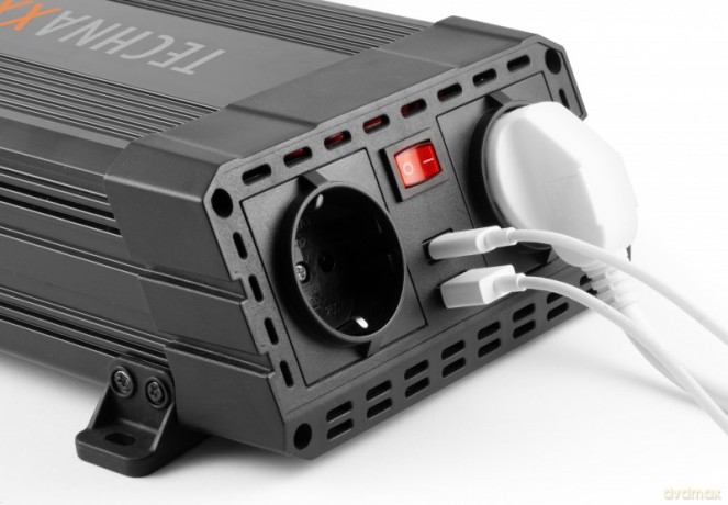 Falownik 600W DC 12V/AC 230V TE19