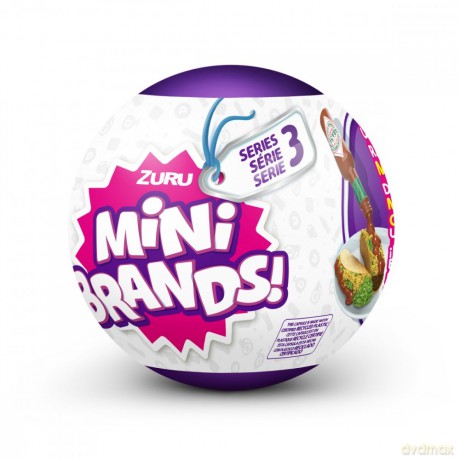 Figurki Mini Brands Global Brands Seria 3 1 sztuka