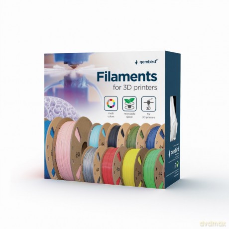 Filament drukarki 3D PLA PLUS/1.75mm/szary